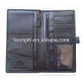 pu leather wallet case for passport travel wallets